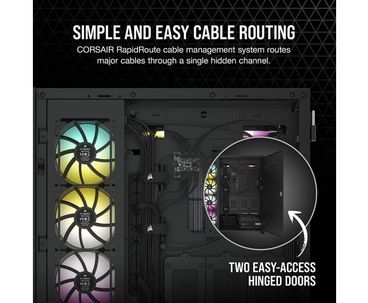 CAJA TORRE ATX 7000D AIRFLOW TG BLACK CORSAIR