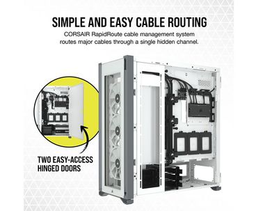 CAJA TORRE ATX ICUE 7000X RGB TG WHITE CORSAIR