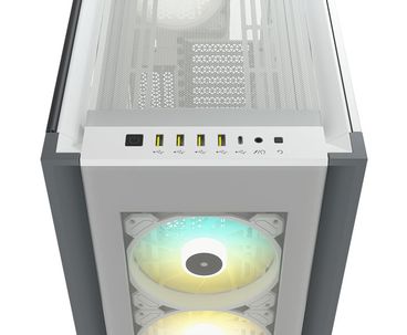 CAJA TORRE ATX ICUE 7000X RGB TG WHITE CORSAIR