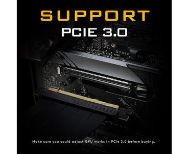 SOPORTE TARJETA GRAFICA VERTICAL BLANCO 