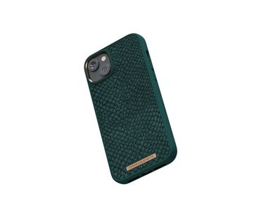 FUNDA MAGSAFE IPHONE 12/13/14 PLUS PIEL DE SALMON VERDE OSCURO NJORD