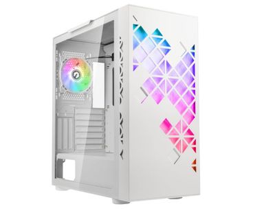 CAJA SEMITORRE ATX TRACERY A-RGB WHITE BITFENIX