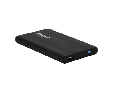 CAJA EXTERNA USB 2.5'' SATA 2.0 NEGRO TOOQ