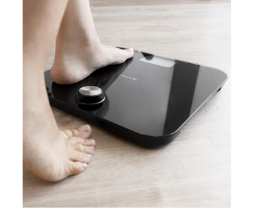 BASCULA DE BAÑO SURFACE PRECISION 10000 HEALTHY NEGRO CECOTEC