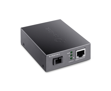 TP-LINK CONVERTIDOR MEDIOS WDM RJ45/FIBRA (2 KM) TL-FC311A-2