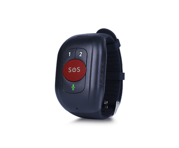 PULSERA PARA ANCIANOS CON SOS 4G GPS ROJO LEOTEC
