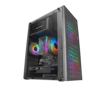 CAJA MINITORRE MICROATX MCCORE NEGRO MARS GAMING