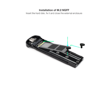 CAJA EXTERNA SSD M.2 NGFF PLATA TOOQ