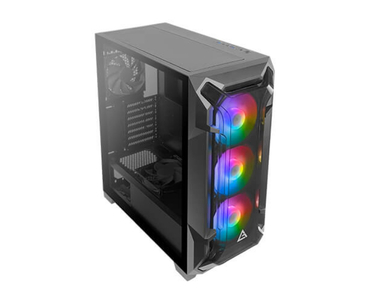CAJA SEMITORRE ATX DF600 FLUX RGB NEGRO ANTEC