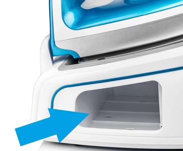 CENTRO DE PLANCHADO BLUE STEAM 2.200W NEGRO/BLANCO HAEGER