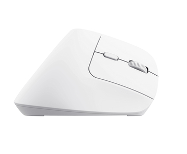 RATON OPTICO WIRELESS ERGONOMICO VERTICAL BAYO+ BLANCO TRUST
