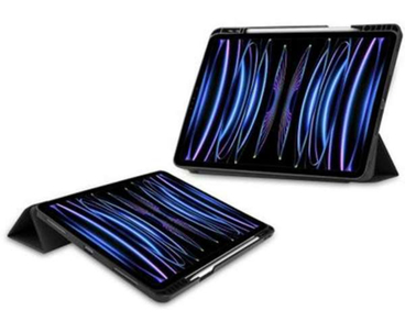 FUNDA TABLET IPAD PRO 12.9" 2022/21 SMART TRI-FOLD NEGRO JUST IN CASE