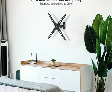 SOPORTE PARED 13"-55" GIRO/INCLINABLE LP1355TN-B TOOQ