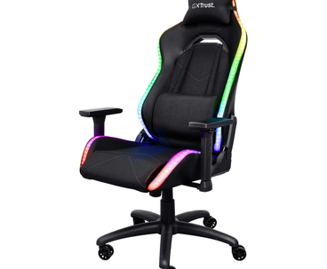 SILLA GXT 719 RUYA RGB NEGRO TRUST