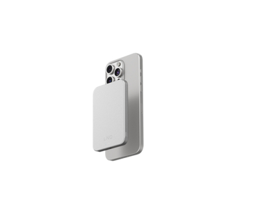 POWER BANK MAGNETICA WIRELESS 5000mAh PLATA LINQ