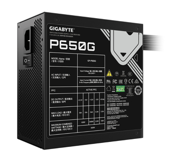 GIGABYTE FUENTE ALIM. GP-P650G 80 PLUS GOLD