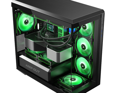CAJA MICROATX XC-905PRO+ ARGB + TYPE-C KEEPOUT
