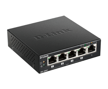 D-LINK SWITCH 5 PUERTOS 10/100 (1 PoE)