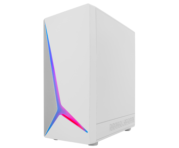 CAJA SEMITORRE ATX GM50 STARLIGHT RGB BLANCO COOLBOX