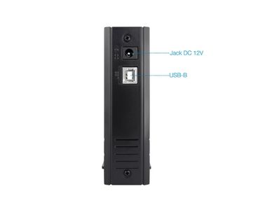 CAJA EXTERNA USB 3.5'' 33MM SATA 2.0 NEGRA TOOQ