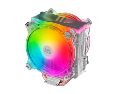 VENTILADOR UNIVERSAL MCPU66 DUAL ARGB NEGRO MARS GAMING