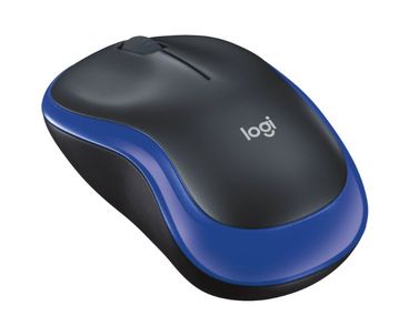 RATON OPTICO WIRELESS M185 AZUL LOGITECH